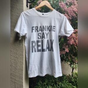 Frankie Say Relax White T-Shirt